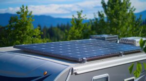 solar panels on motor home